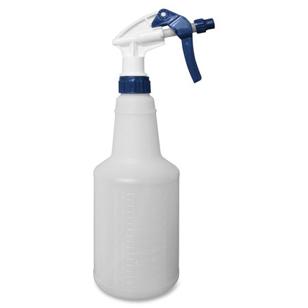 Impact Products Spray Bottle, Polyethylene, 24oz, , Blue/White, PK 3 IMP350245802